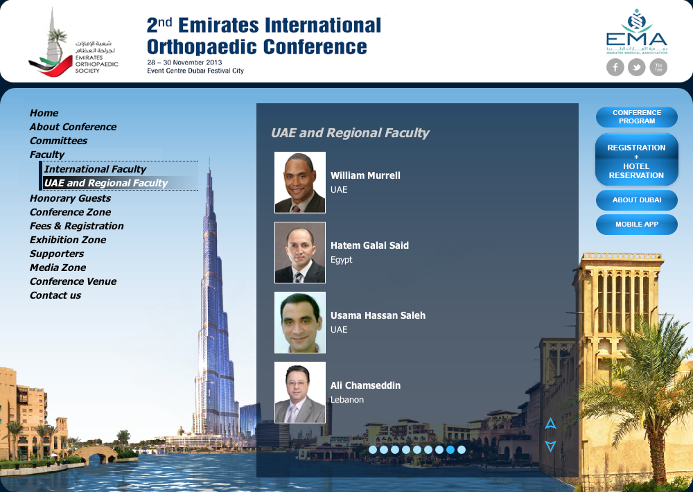2nd Emirates International Orthopedic Conference